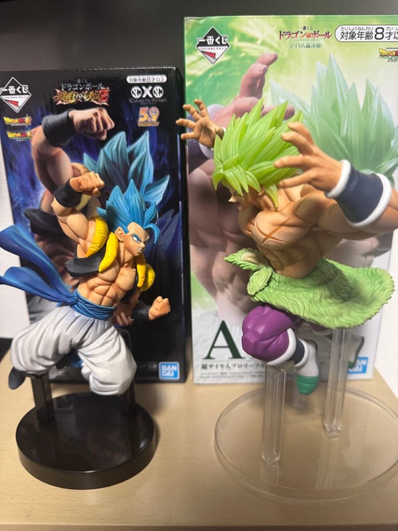 ドラゴンボール 一番くじ ゴジータ ブロリー フィギュアセット - メルカリ