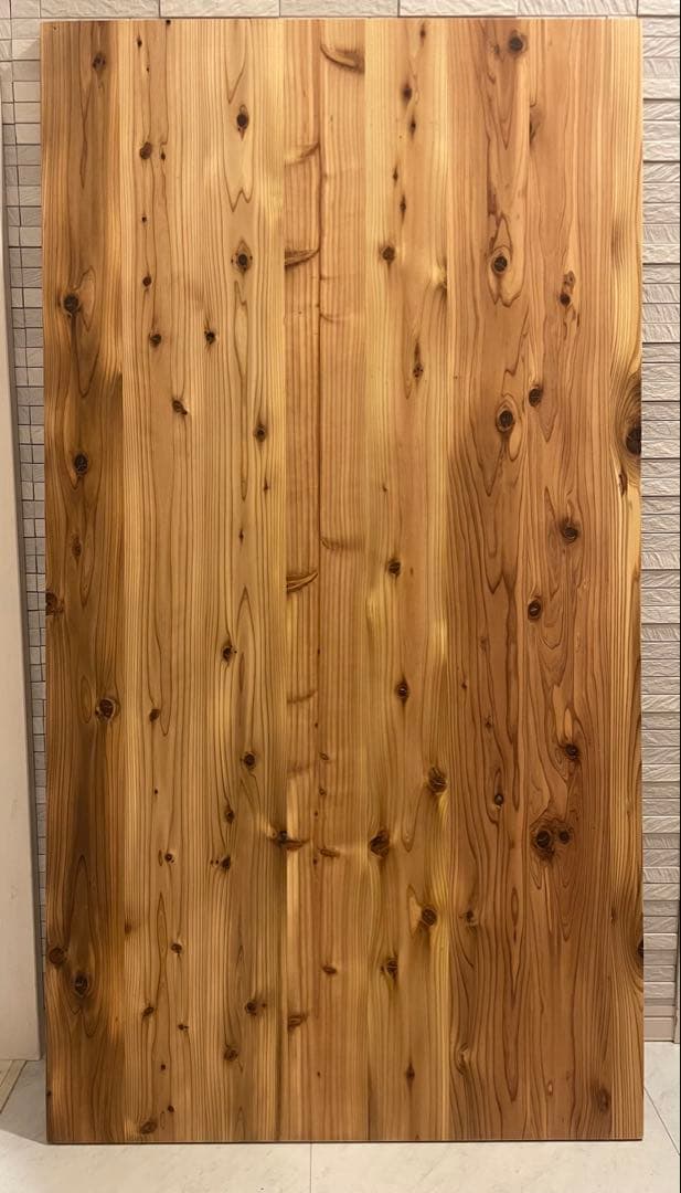 オーダーメイド杉無垢 デスク天板のみ関東県内在住限定一律16,800円