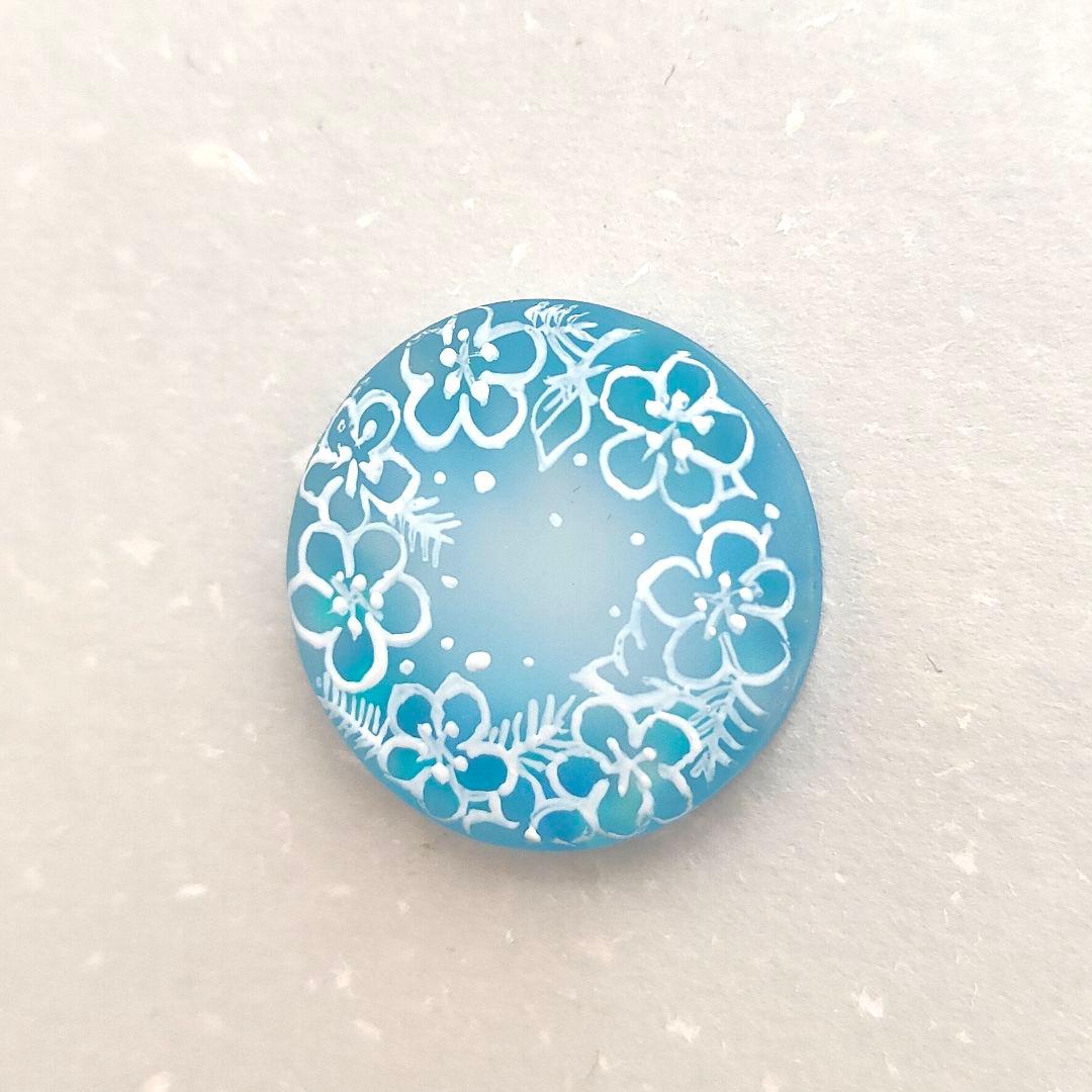 【793】ハンドメイド　レジン　ヘアゴム　ポニーフック