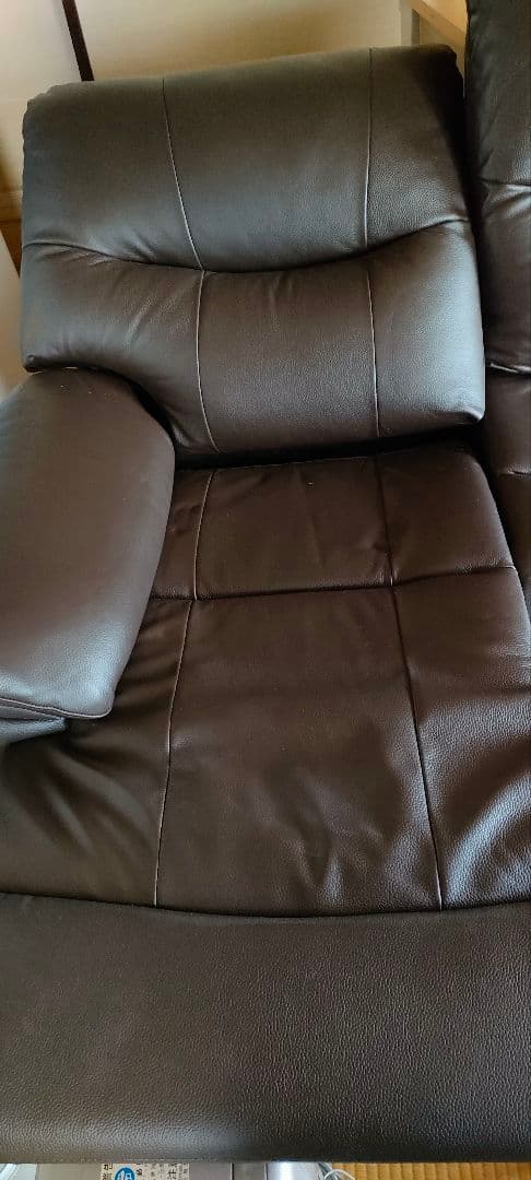 ヤマダオリジナル 電動リクライニングソファ YES140001DBR3P/L25