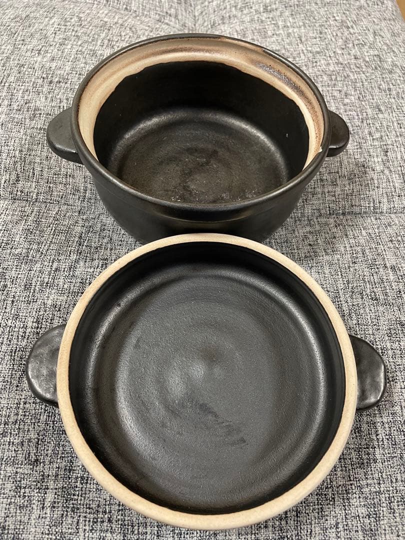 ガス器専用ご飯鍋 陶器製飯盒 飯盒 はんごう 常滑焼 焼物 陶器