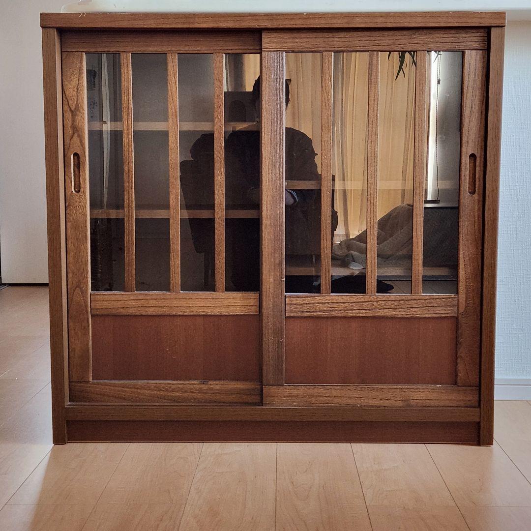 食器棚 キャビネット キッチンボード キッチンカウンター 和風 古道具