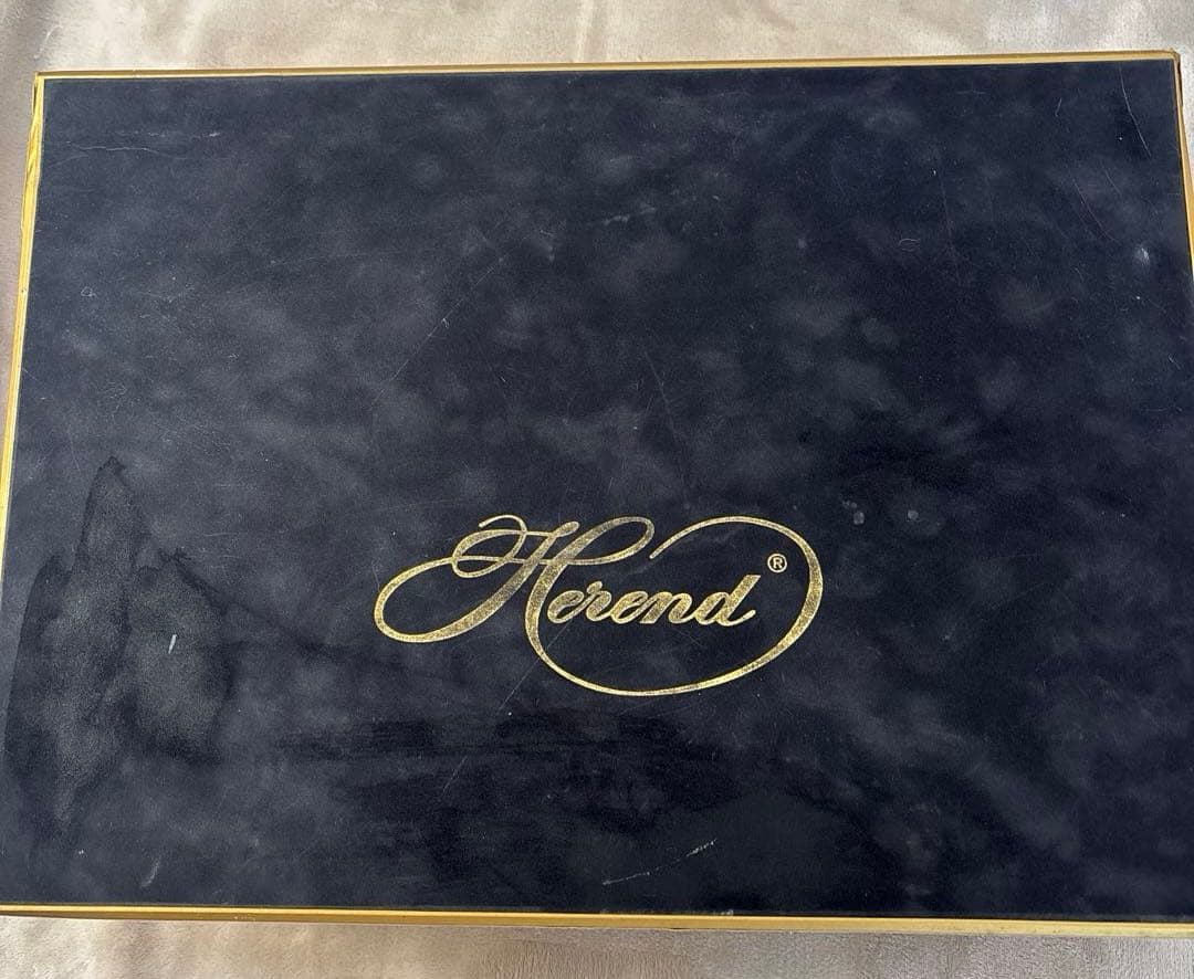 【美品】ハンガリーの名窯ヘレンドの「チューリップブーケ」シリーズのティーセット