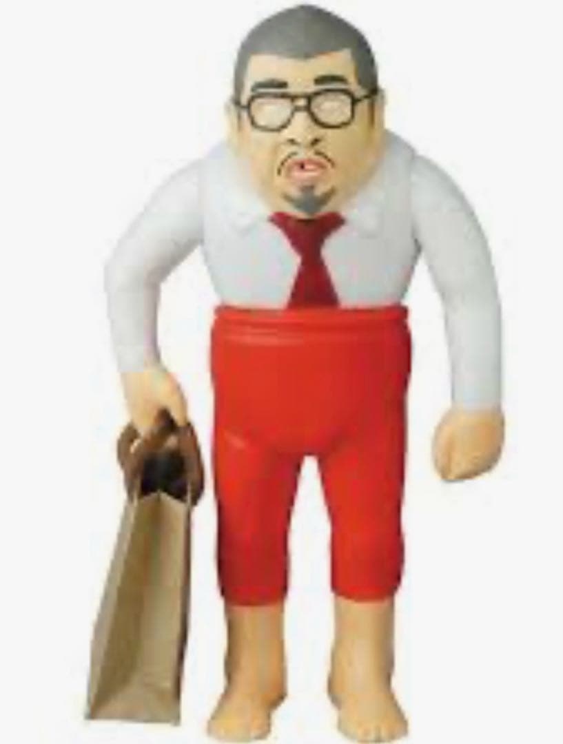 最終値下げ！野生爆弾くっきー　バランスおじさんフィギュア　メディコム　手提げ入り