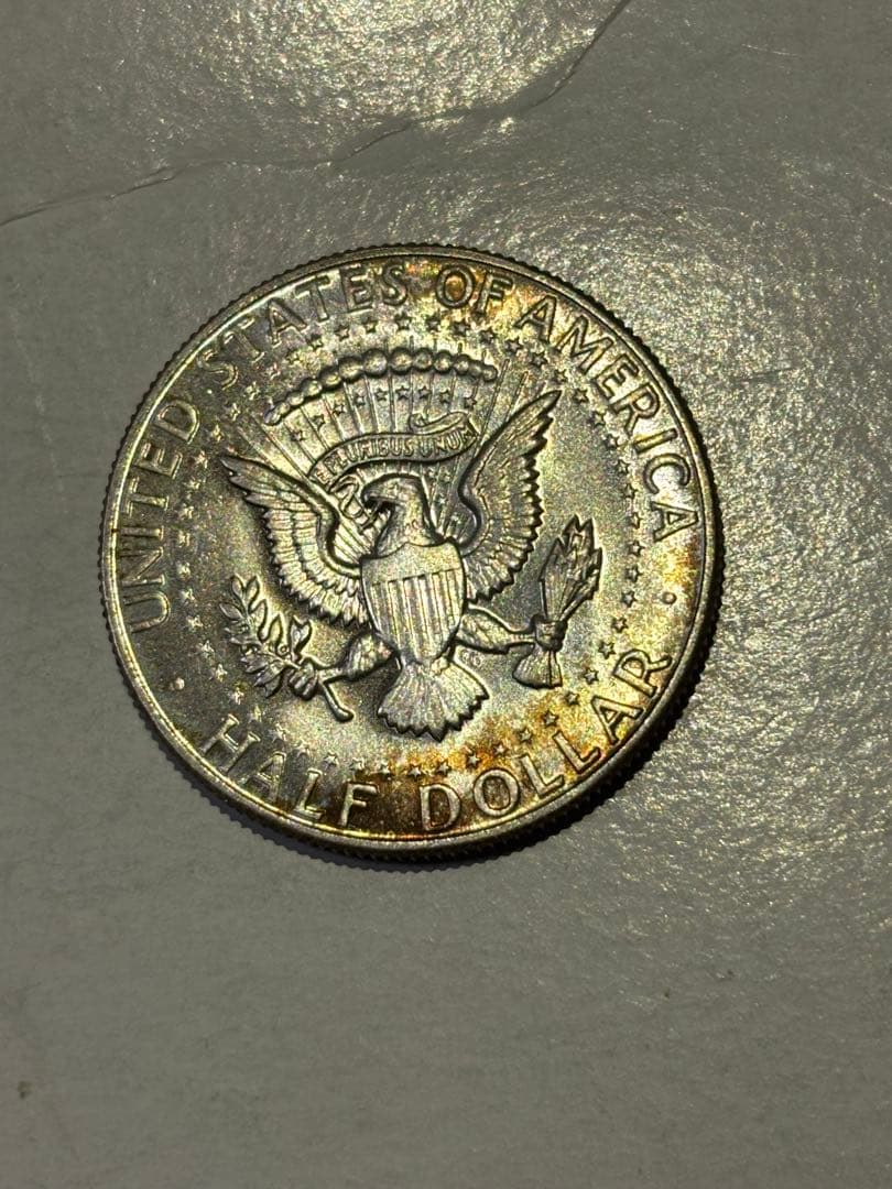 アメリカ 50セント銀貨 1965年 ハーフダラー ケネディ 古銭 - メルカリ