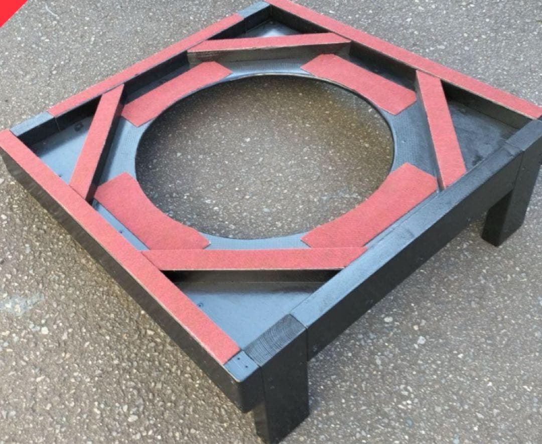 長胴太鼓　桶胴太鼓　平打ち　立奏台