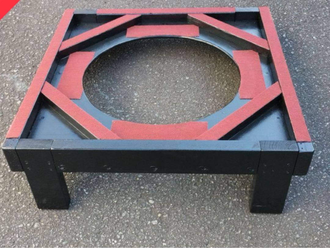 長胴太鼓　桶胴太鼓　平打ち　立奏台