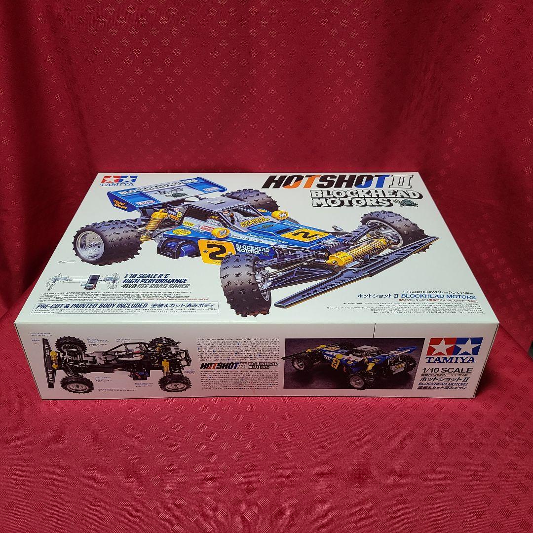 ジャンク扱い】 タミヤ 1/10 ホットショットⅡ ブロックヘッド