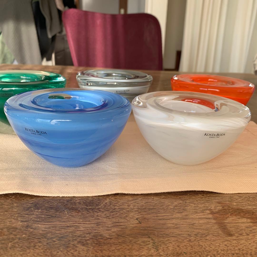 【期間限定　値下げ】KOSTA BODA キャンドルホルダー　アートル