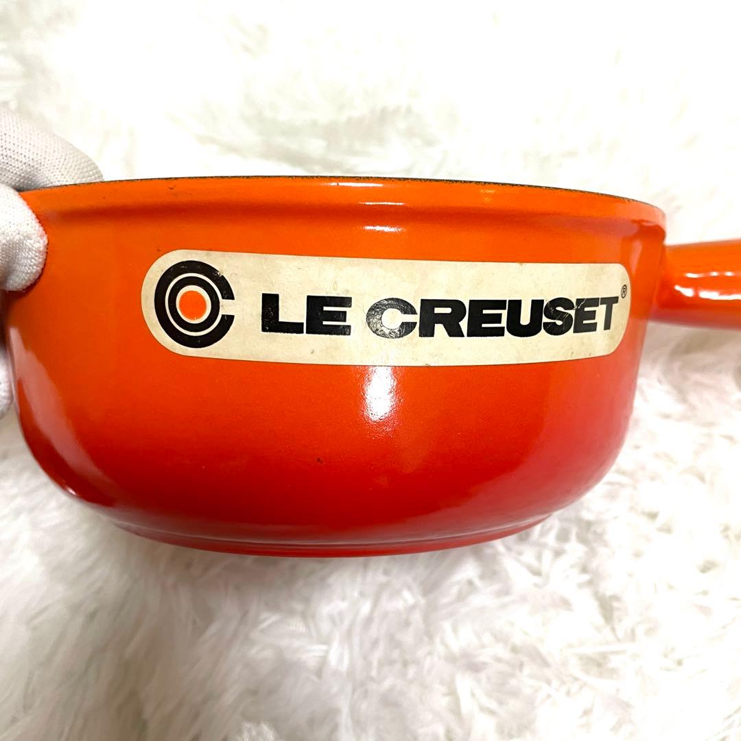 LE CREUSET ルクルーゼ　ソースパン18cm オレンジ