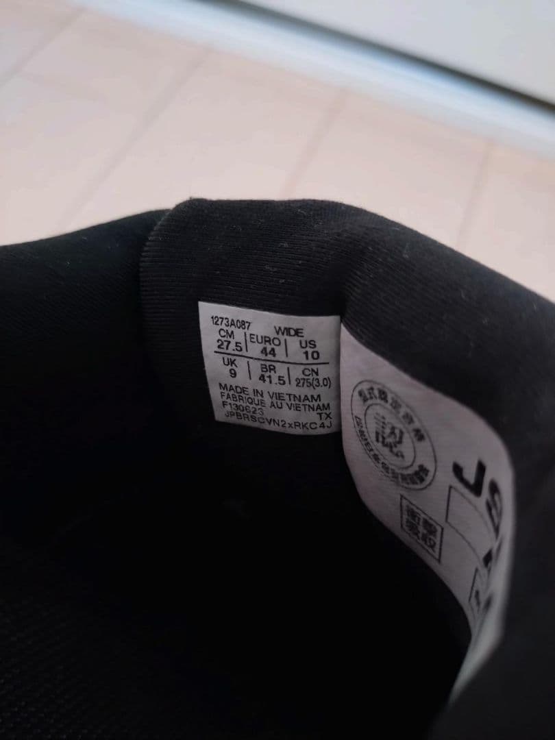 アシックス CP306 BOA 限定色BLACK/RED