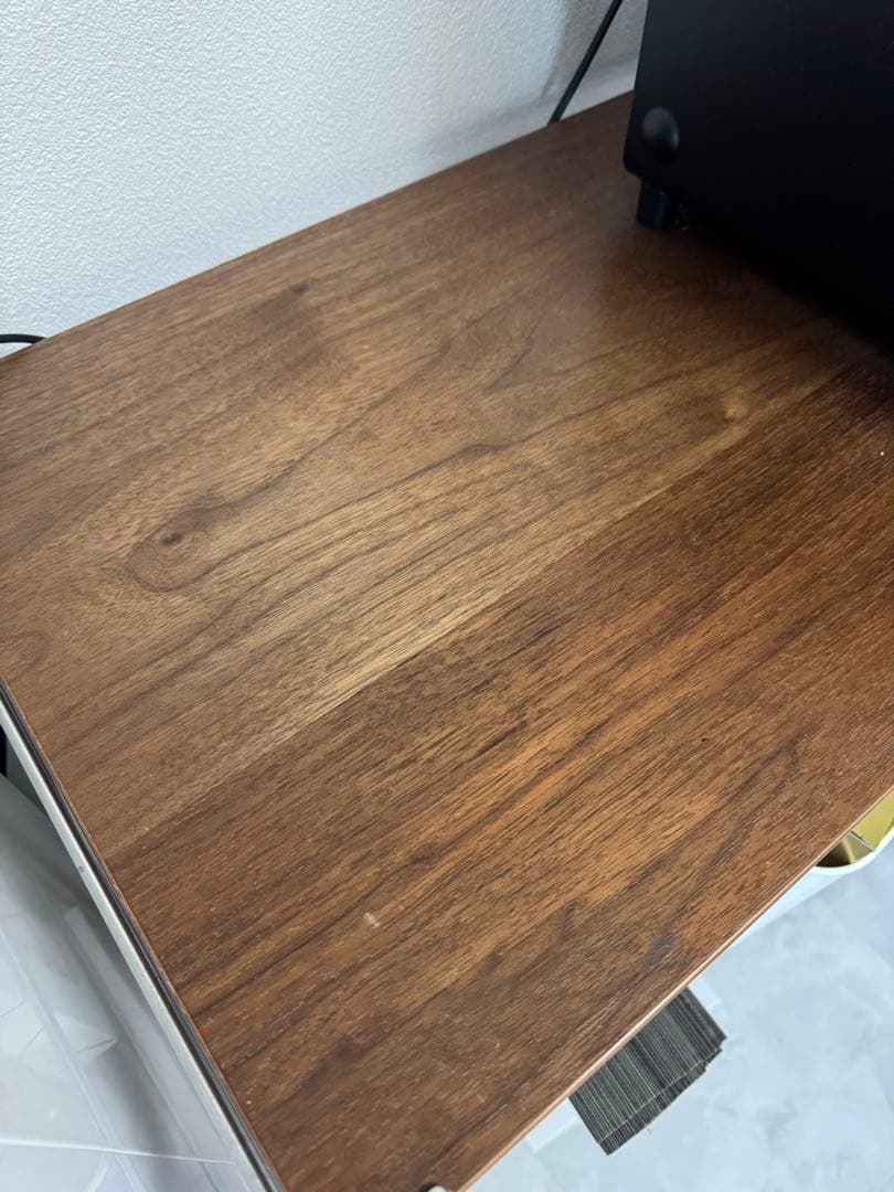 MUJI ウォールナット材 3段シェルフ