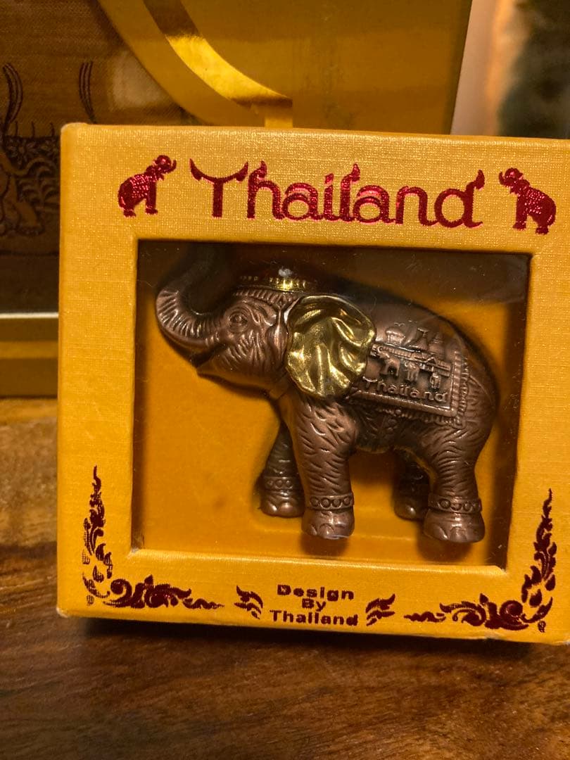 象の彫刻 木製オルゴール99 Products 象の置物セット