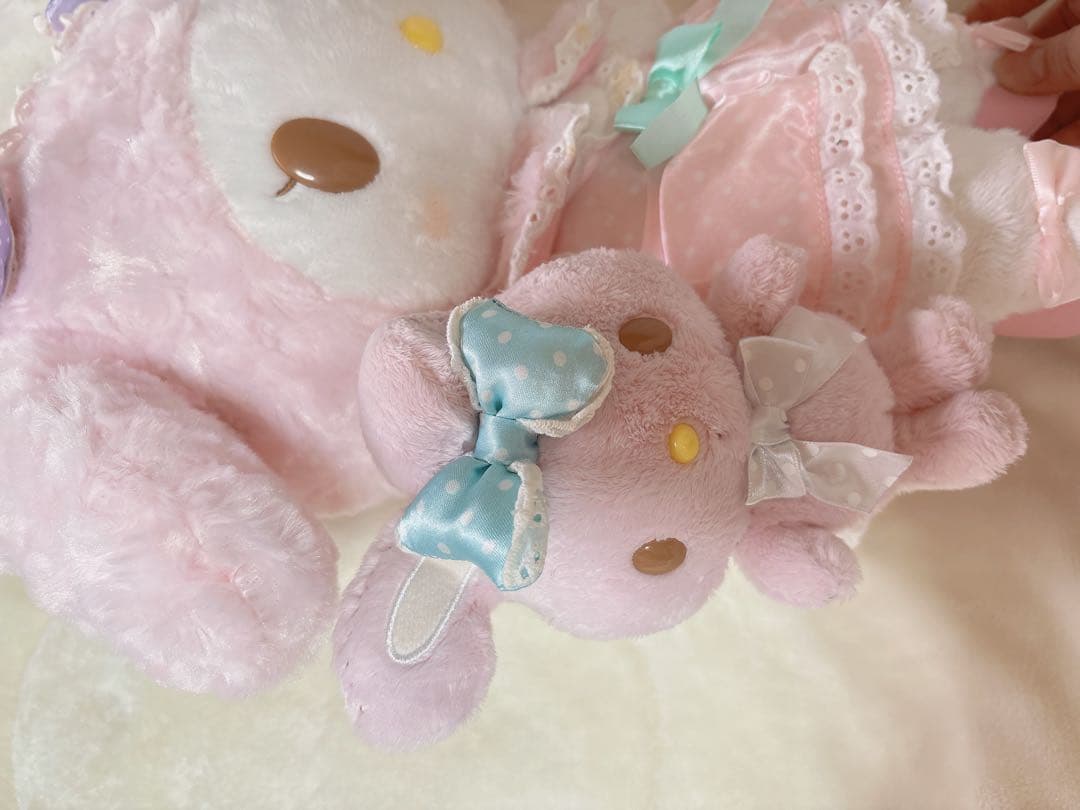 希少激レア 保存袋付き マイメロディおめかしシリーズぬいぐるみDX