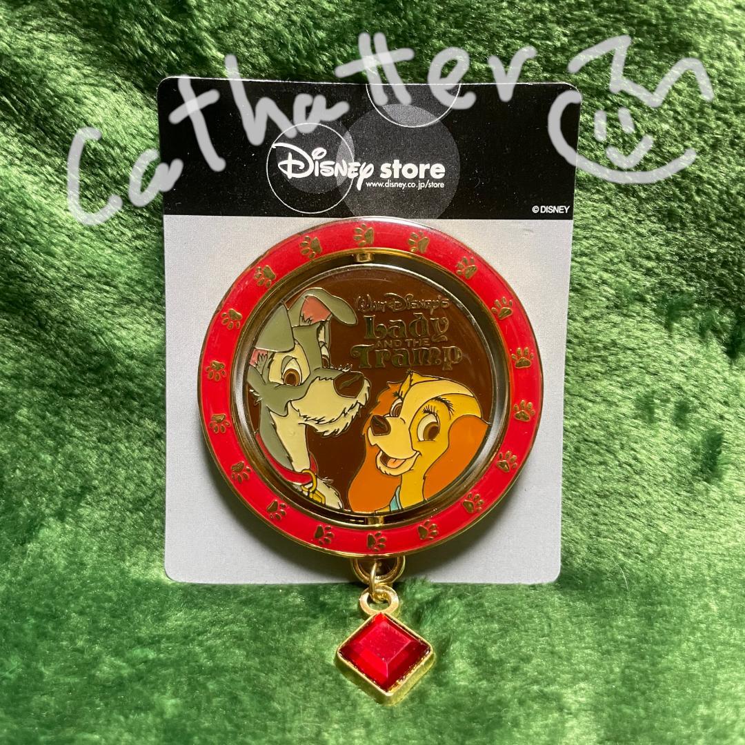 新品未使用 ディズニーストア ピンバッジ わんわん物語 レディ