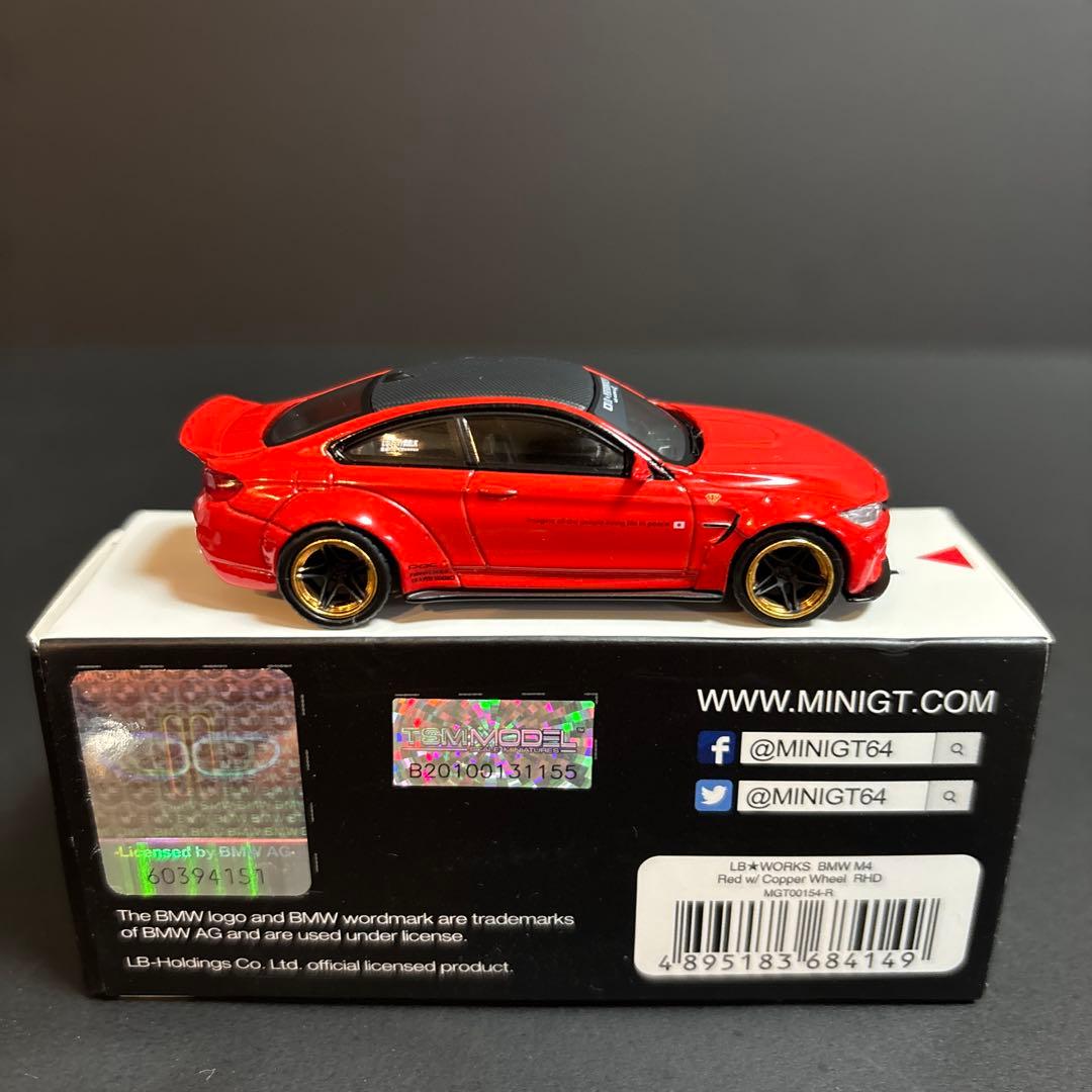 MINIGT BMW M4 LB☆WORKS 1/64 MINI GT 希少