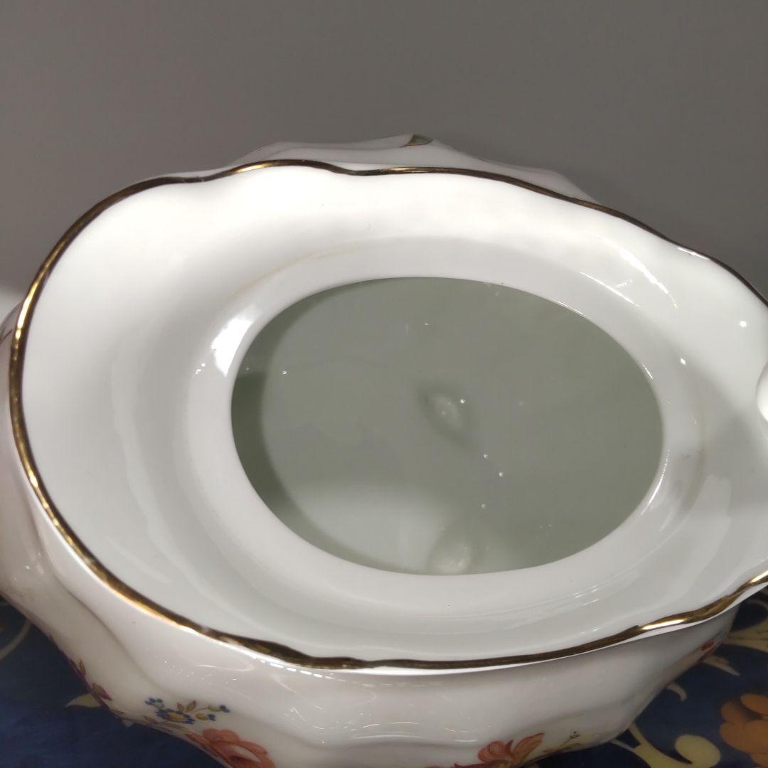 ハマースレイ　フラワー　ティーポット ヴィンテージ 英国 レア