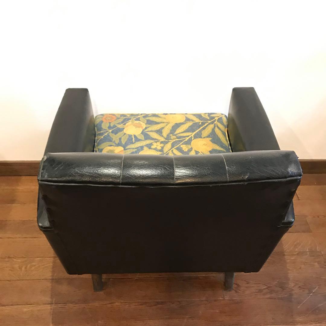 Karimoku × William Morris 1人掛けソファ