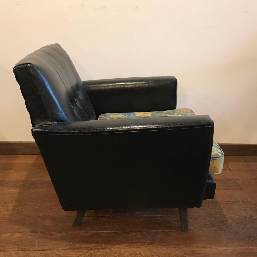 Karimoku × William Morris 1人掛けソファ