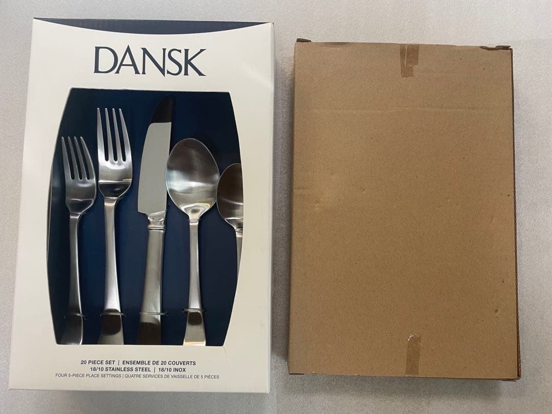 【新品・未使用】DANSK ダンスク20ピース カトラリーセット