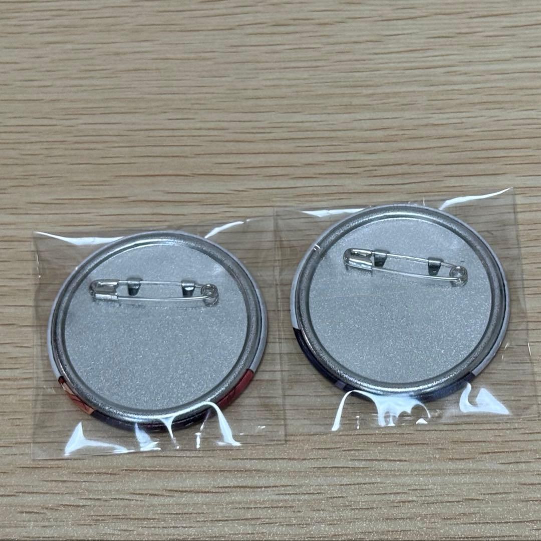 NARUTO ベースヤード 缶バッジ 柱間 マダラ baseyardtokyo - メルカリ