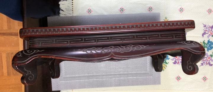 花台　象嵌　アンティークコレクション❶ レトロ　中古　rアンティーク・レトロ