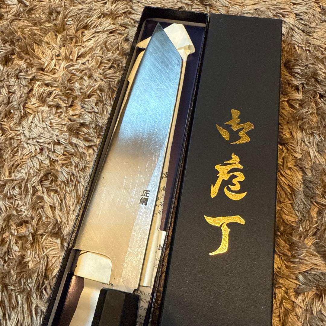 一刀斎虎徹 切付け包丁7寸