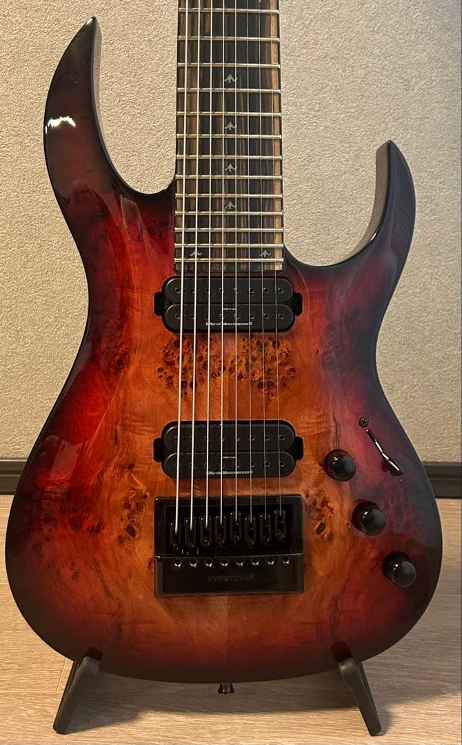 B.C.Rich Shredzilla EVERTUNE/DiMarzio 8弦