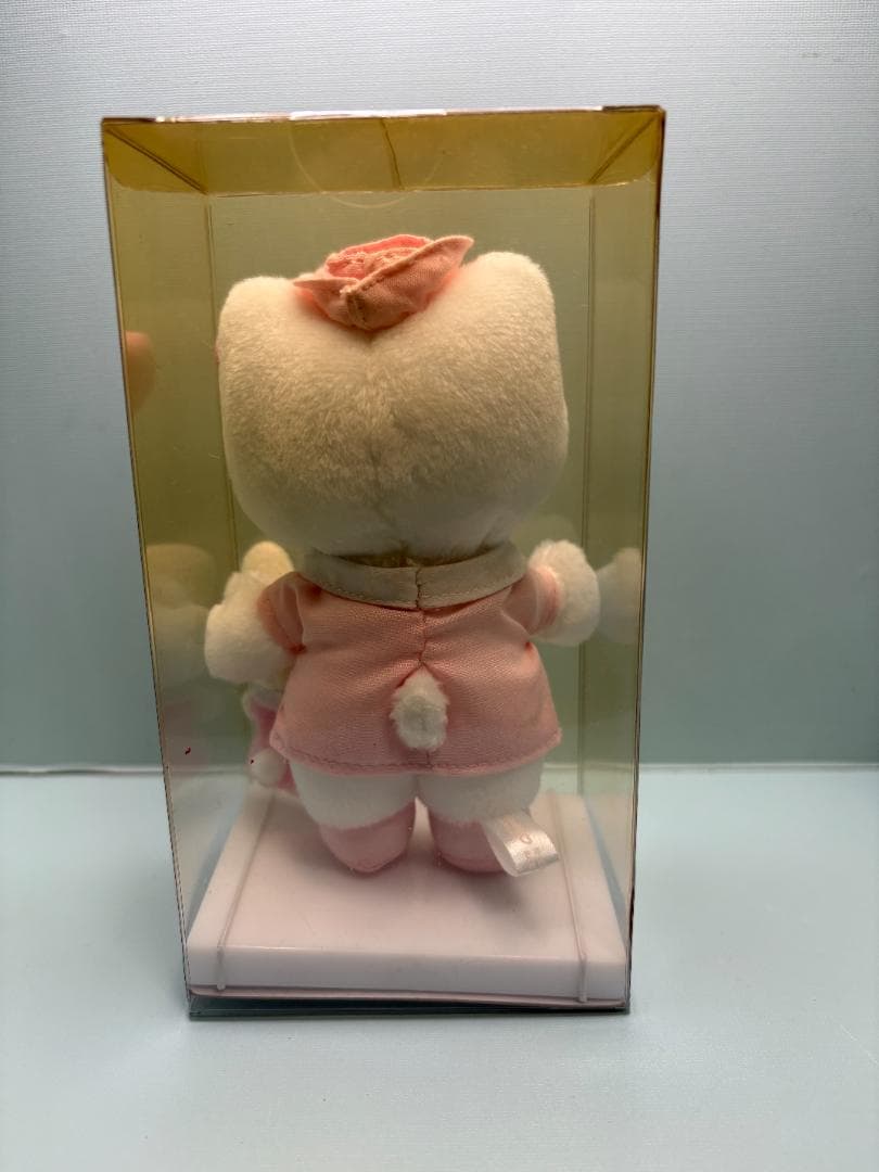ハローキティ クリアケース入りぬいぐるみマスコット うさぎちゃんと
