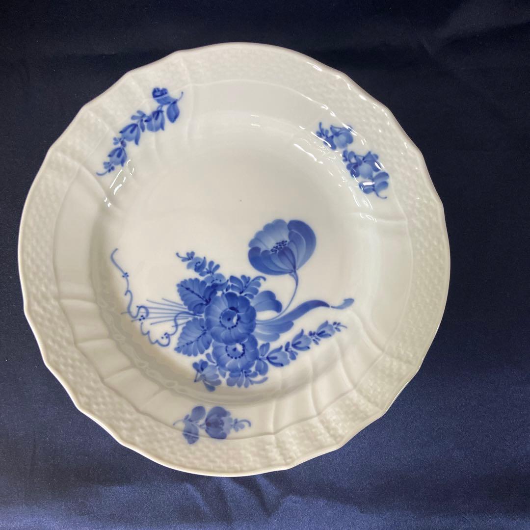 ロイヤルコペンハーゲン　ブルーフラワー　カーブ　プレート　5枚　20.5cm