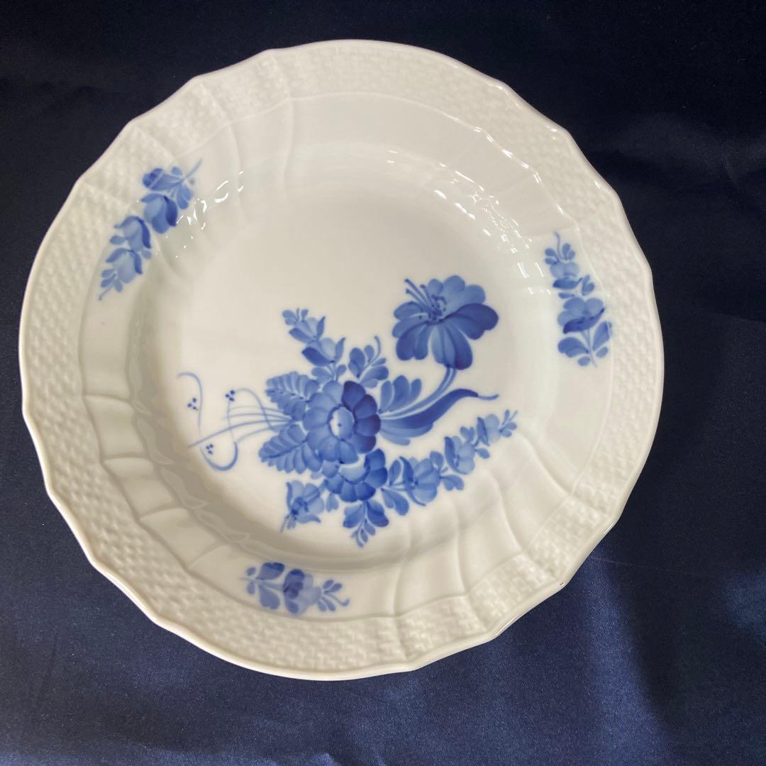 ロイヤルコペンハーゲン　ブルーフラワー　カーブ　プレート　5枚　20.5cm