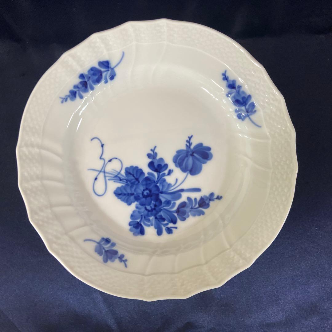 ロイヤルコペンハーゲン　ブルーフラワー　カーブ　プレート　5枚　20.5cm