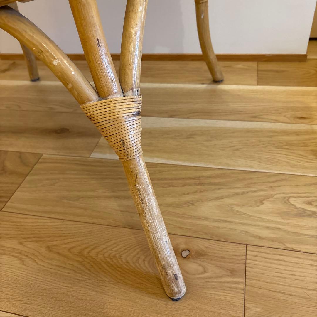 アンティークチェア　ラタン