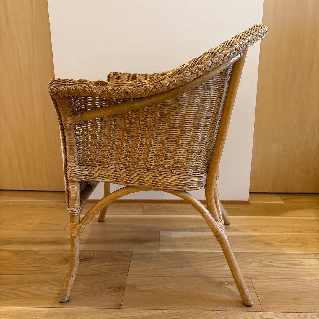 アンティークチェア　ラタン