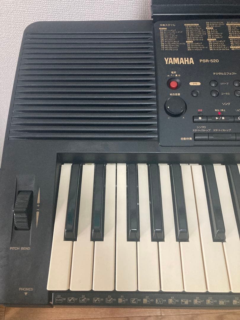 YAMAHA⭐️PSR-520 キーボード
