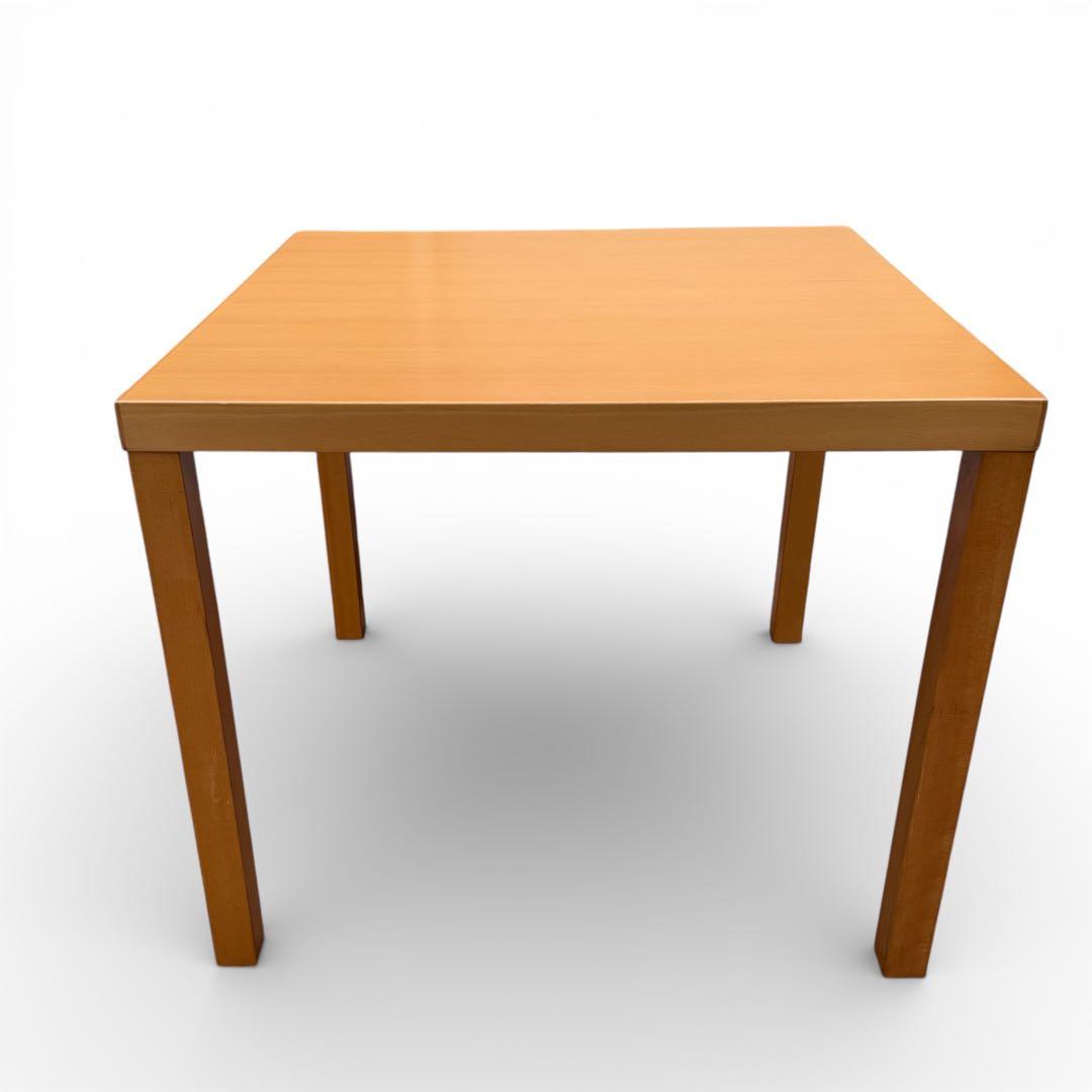 無印良品 天然木 ダイニングテーブル 正方形 85×85cm 北欧 - メルカリ