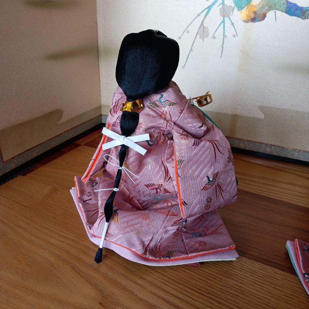 京雛人形 三人官女 ☆豪華京錦織仕上☆最後ご案内☆ - メルカリ