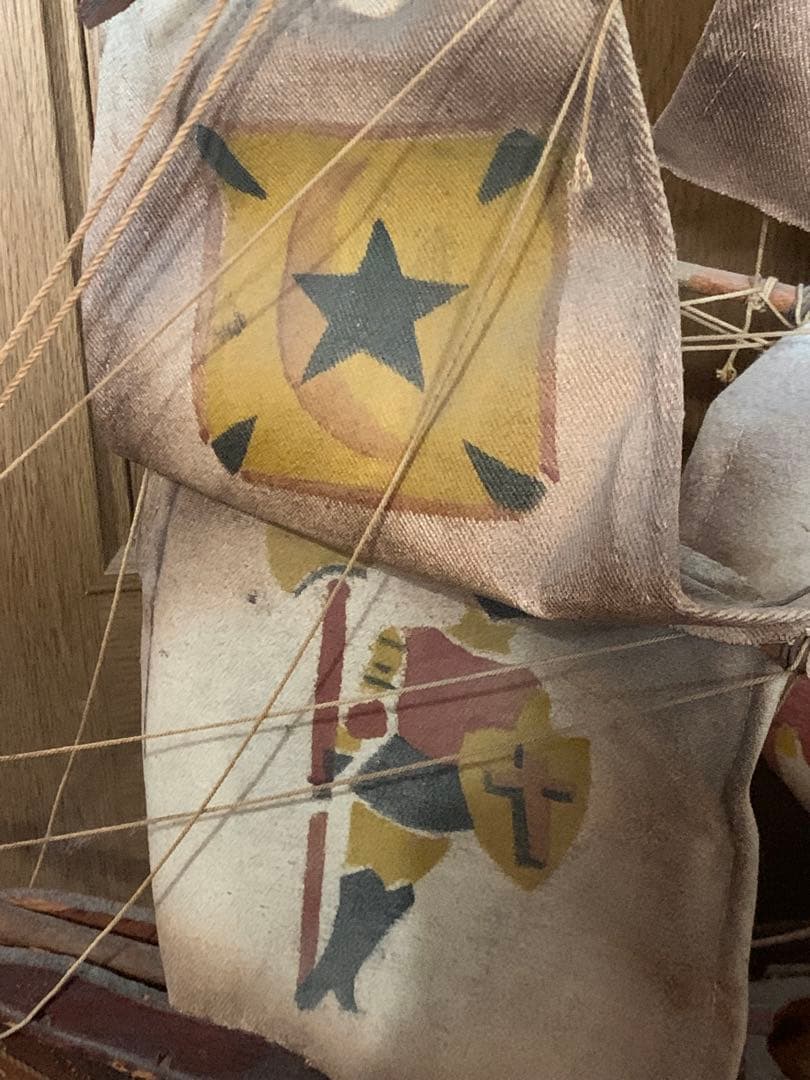 アンティーク ヴィンテージ 置き物 船 オブジェ メイフラワー号