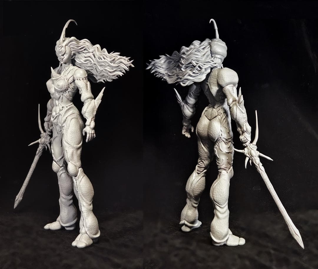 新品未使用1/6スケール 女性ガイバー ガレージキット　（未組立未塗装）