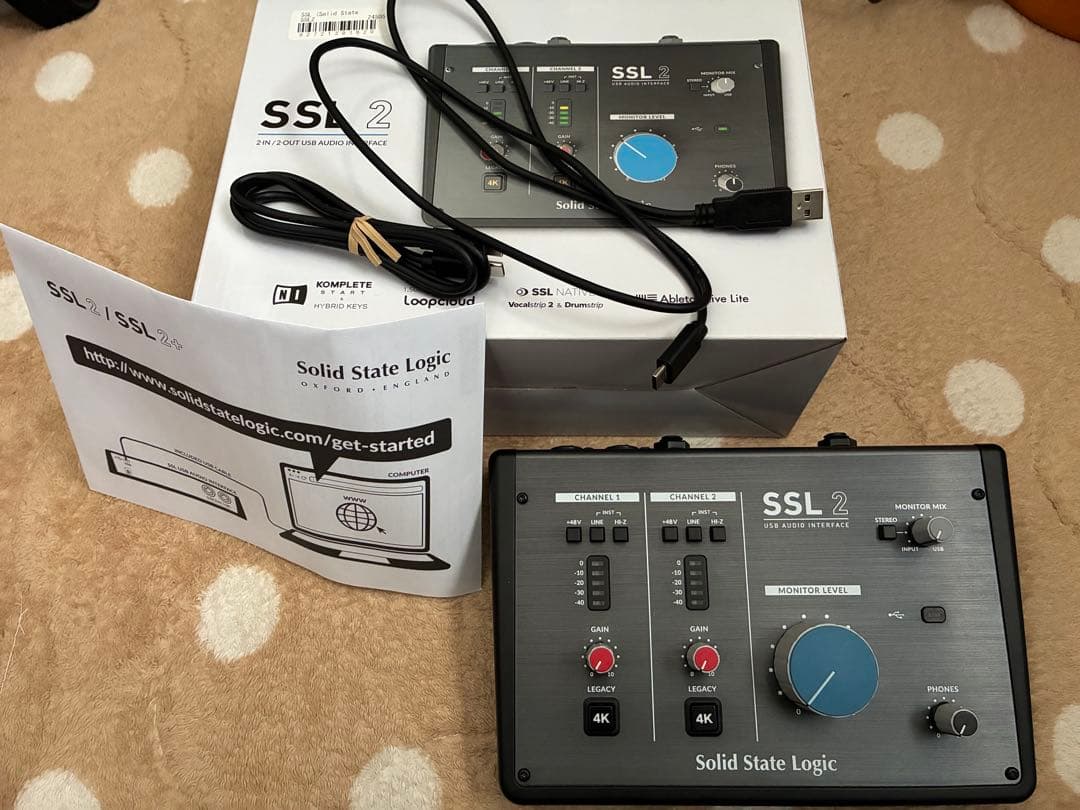【完備・オマケ付き】SSL2オーディオインターフェイス ＆オマケ