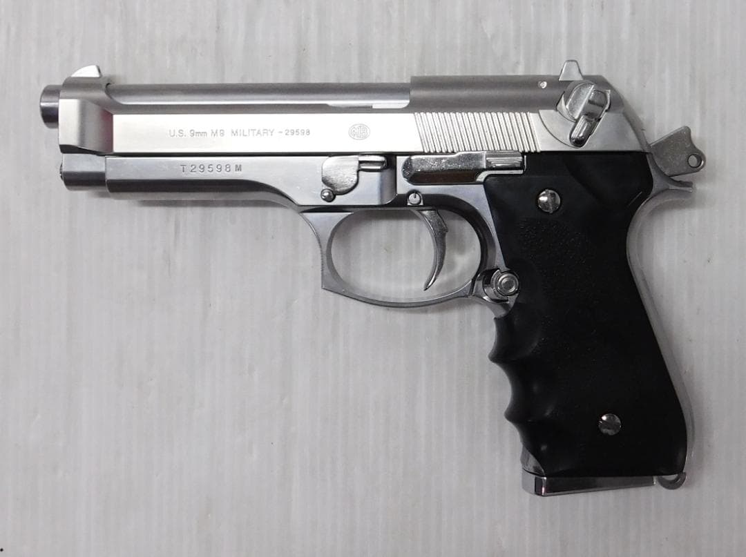 東京マルイ M92F クロムステンレス ミリタリーモデル ガスガン