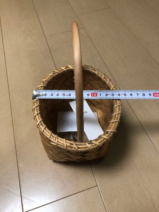 ビヨルク　Bjork ハンドル付白樺の根かがりバスケット