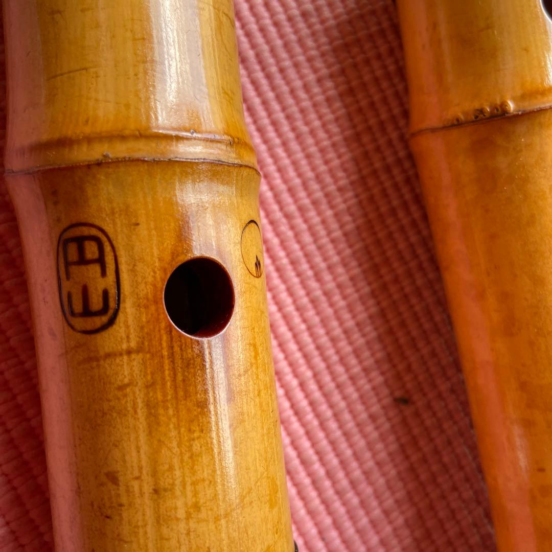 80 値下げ 尺八 一尺六寸管 円山銘 - メルカリ