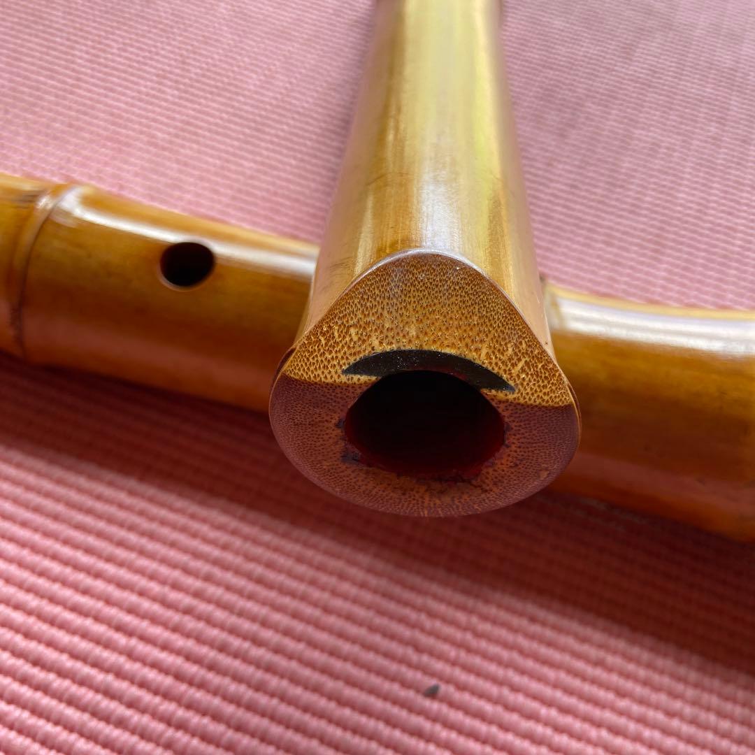 80 値下げ 尺八 一尺六寸管 円山銘 - メルカリ