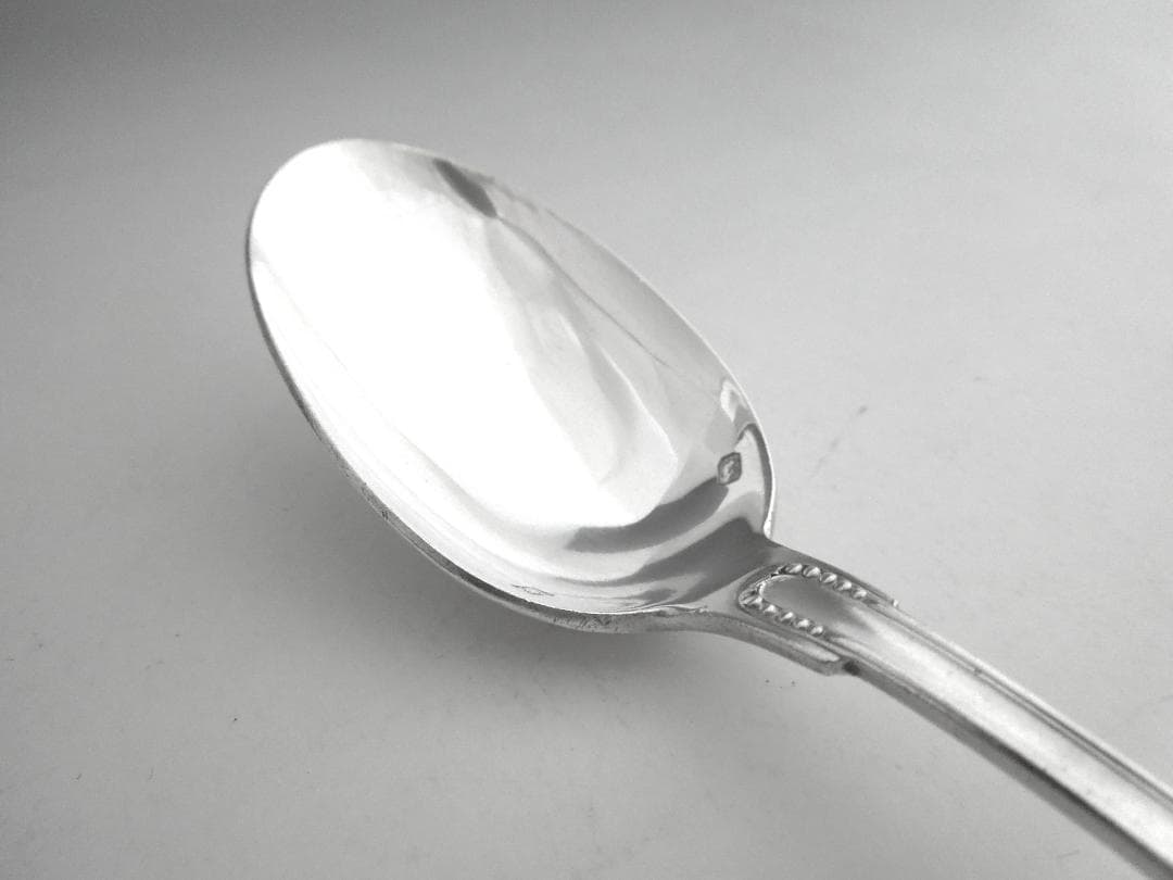 ERCUIS　スターリングシルバーティースプーン　エルキューイ　純銀