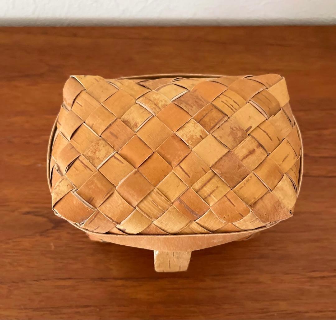 SPOONFULで購入した白樺カゴBIRCH BOX