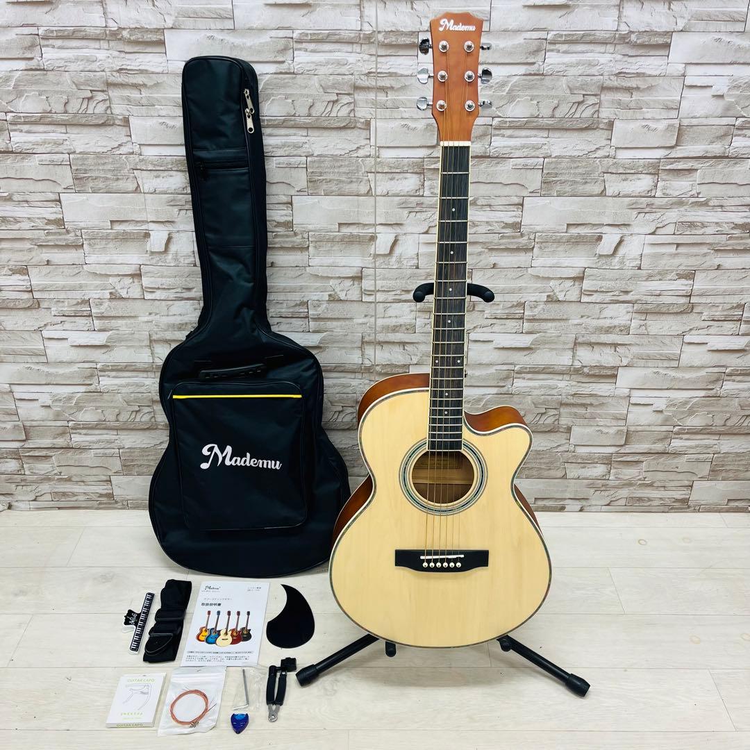 極美品 Mademu アコースティックギター MCG40B-N-M 初心者セット
