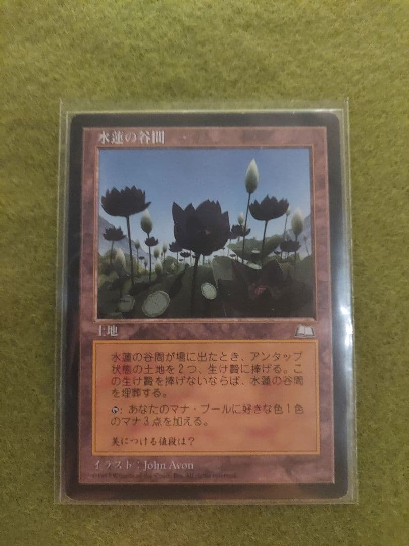 MTG 水蓮の谷間 LotusVale 日本語版 WTH - メルカリ