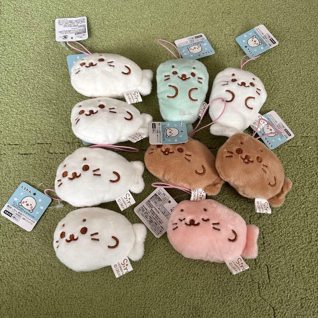 しろたん 第2回プチマスコットver.R 9点セット - メルカリ