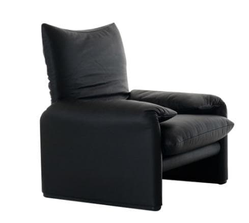 カッシーナ マラルンガ 本革 一人掛けソファ/シングル★幅100㎝×奥行90㎝